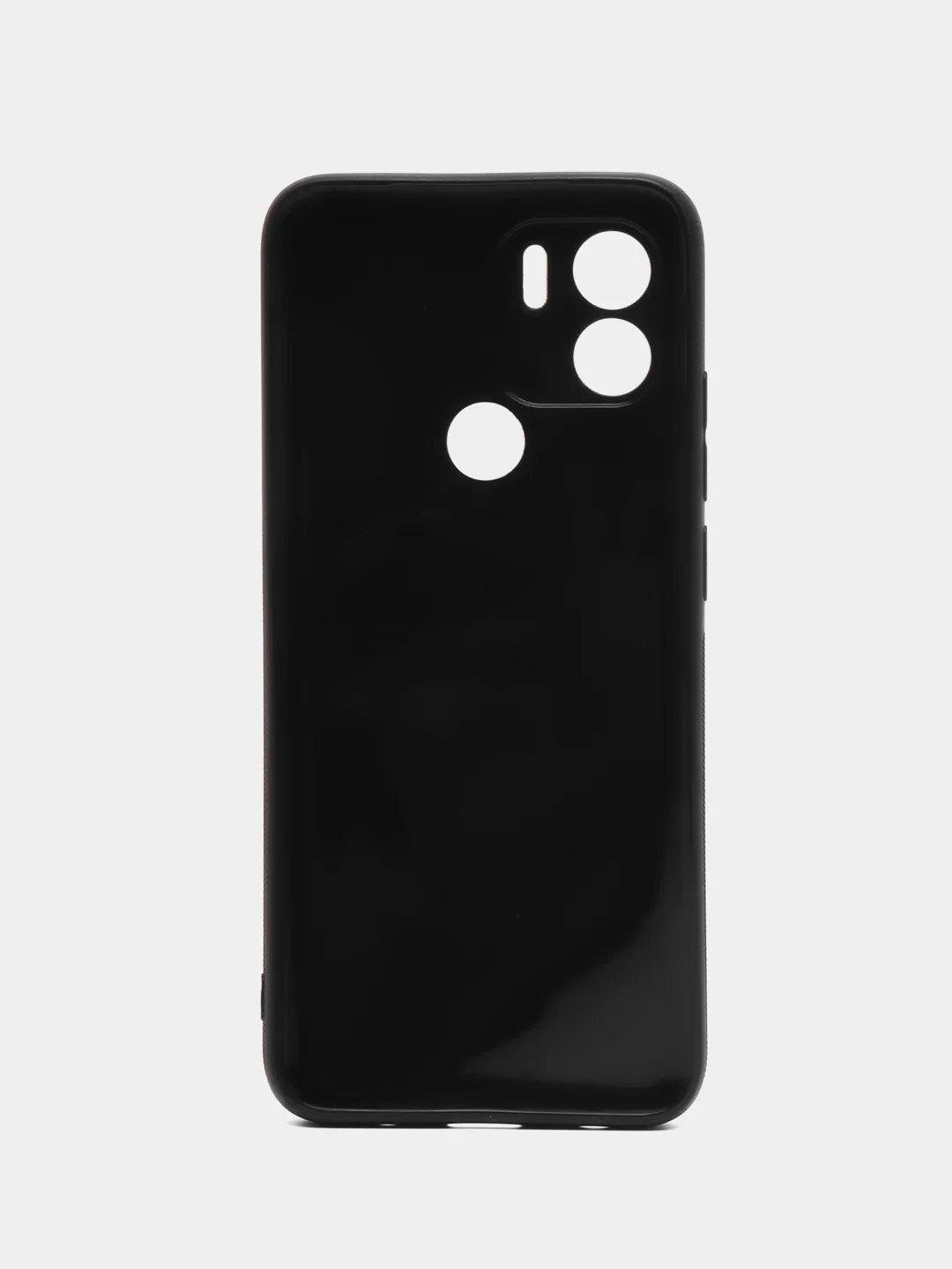 Черный чехол для Xiaomi Redmi A1 Plus A1+ A2+ Poco C51 Редми А1 Плюс А1+ силиконовый под карбон