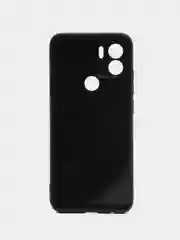 Черный чехол для Xiaomi Redmi A1 Plus A1+ A2+ Poco C51 Редми А1 Плюс А1+ силиконовый под карбон
