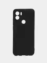 Черный чехол для Xiaomi Redmi A1 Plus A1+ A2+ Poco C51 Редми А1 Плюс А1+ силиконовый под карбон