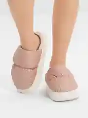 Розовый тапочки домашние, дутые
