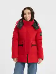 Красный куртка женская зимняя