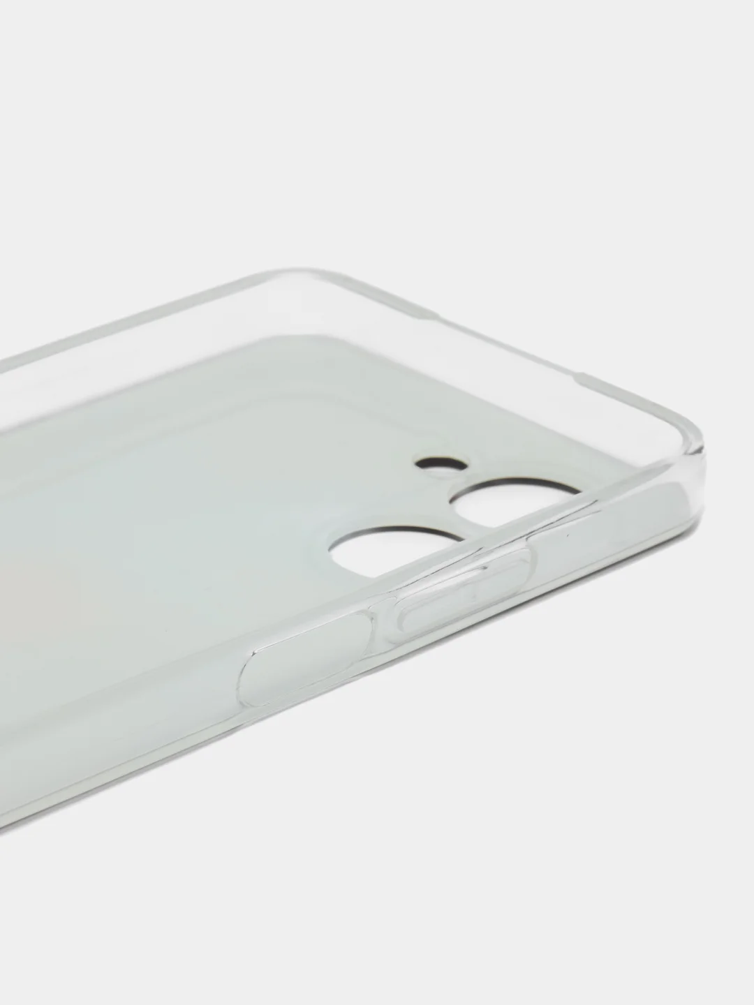 Красный чехол для Realme C33 (Реалми С33), силиконовый, с рисунком