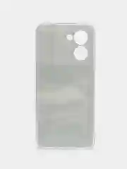 Синий меланж чехол для Realme C33 (Реалми С33), силиконовый, с рисунком