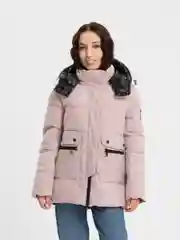 Розовый куртка женская зимняя