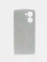 Бордовый чехол для Realme C33 (Реалми С33), силиконовый, с рисунком