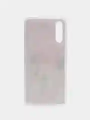 Розовый чехол силиконовый Samsung Galaxy A50 / A50s / A30s (Галакси), с рисунком