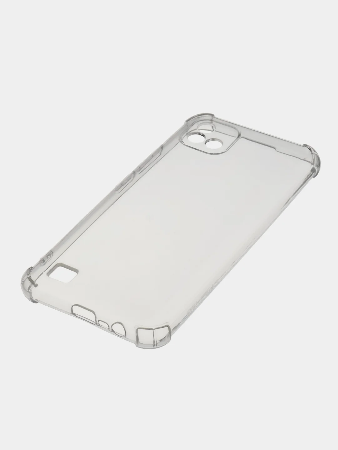 Прозрачный чехол Realme C11 2021 / C20 (Реалми С11 / С20), прозрачный, силиконовый, противоударный