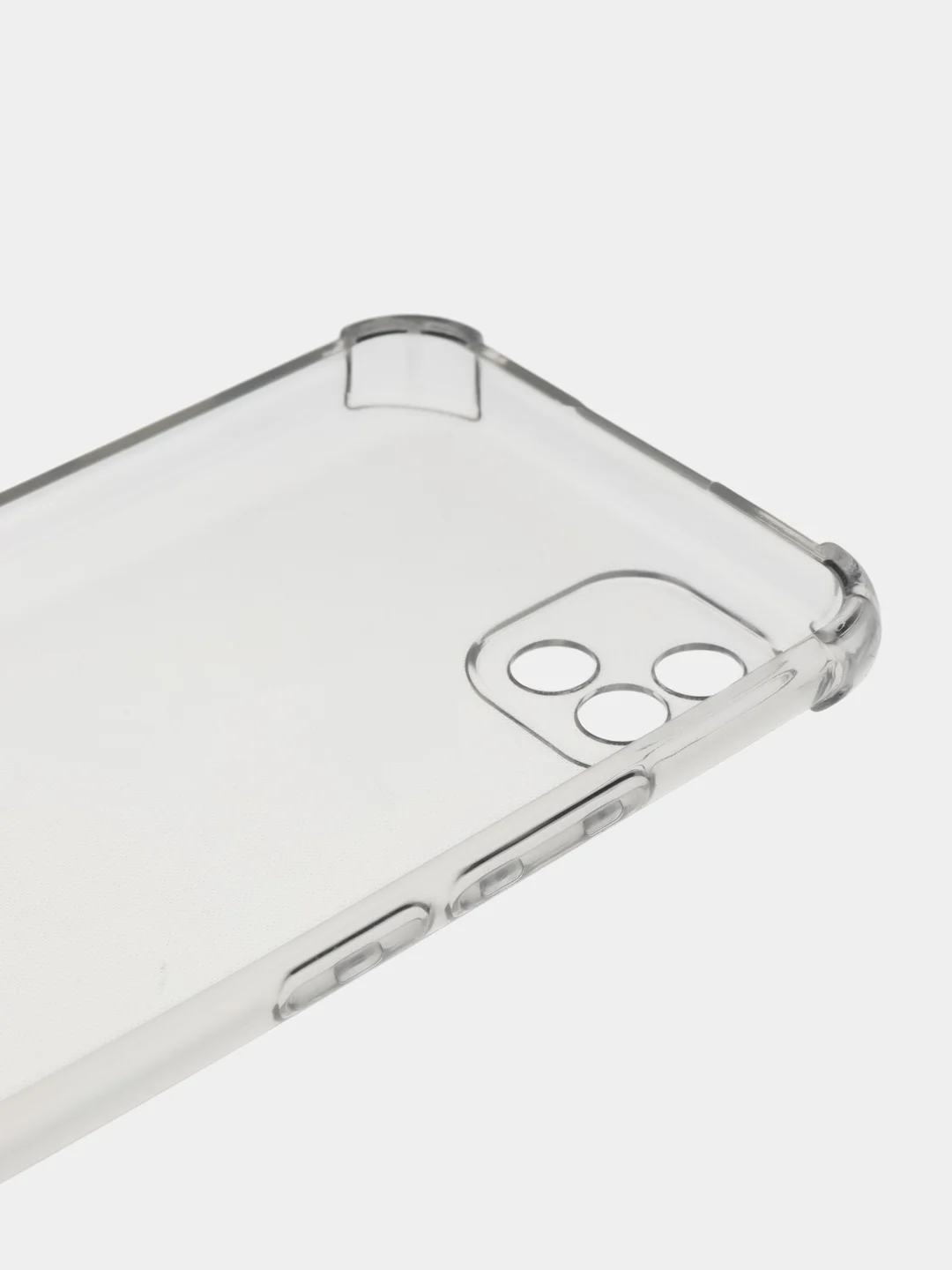 Прозрачный чехол Realme C11 2021 / C20 (Реалми С11 / С20), прозрачный, силиконовый, противоударный