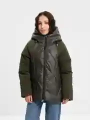 Зелёный хаки куртка женская зимняя