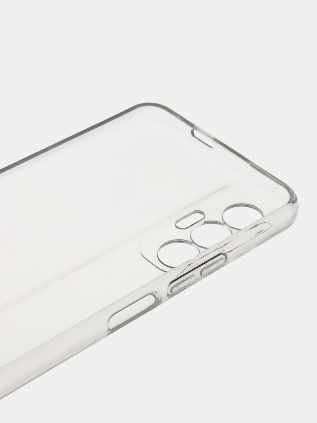 Прозрачный чехол Tecno Pova 3 прозрачный, силиконовый