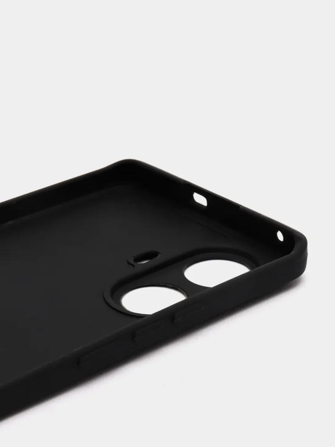 Чехол для Realme 10 Pro Plus (Реалми 10 Про Плюс), силиконовый, матовый, черный