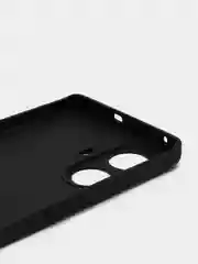Чехол для Realme 10 Pro Plus (Реалми 10 Про Плюс), силиконовый, матовый, черный
