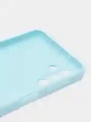 Голубой силиконовый чехол Samsung Galaxy A04S, A13 5G (Самсунг Галакси А04С, А13 5Г)
