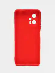 Красный чехол для Xiaomi POCO X4 GT (Сяоми Поко Х4 ГТ), силиконовый