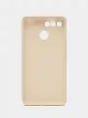 Молочный чехол для Itel A25 (Ител А25), силиконовый, матовый, с защитой камеры