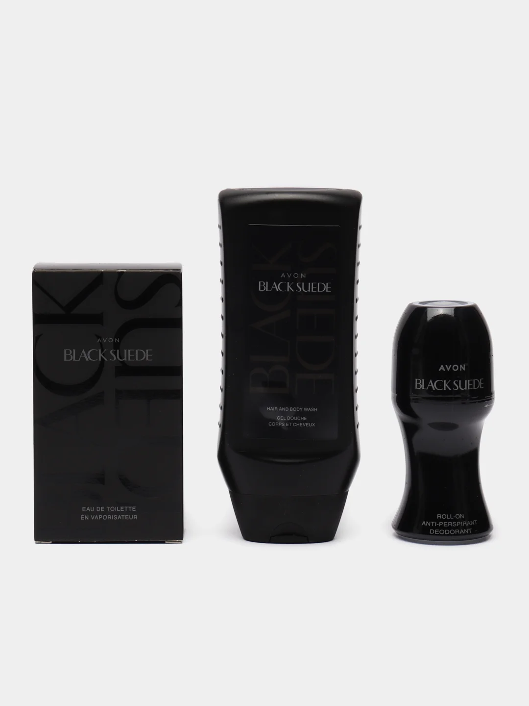 AVON Парфюмерно-косметический набор Black Suede для него