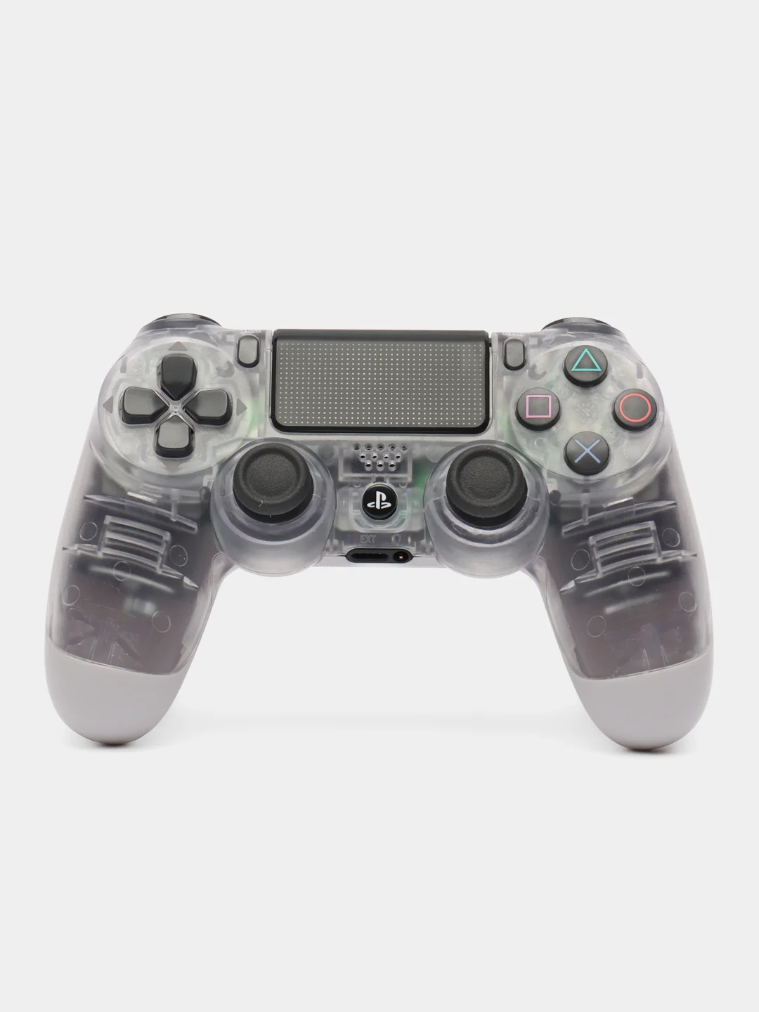 Прозрачный беспроводной джойстик PlayStation, PS4, геймпад для телефона и ПК