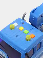 Белый грузовик инерционный