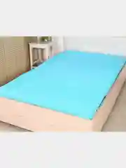 Лазурный простыня махровая  150*200, 180*220,100% хлопок