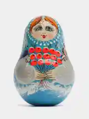 Неваляшка.Музыкальная игрушка.Из дерева