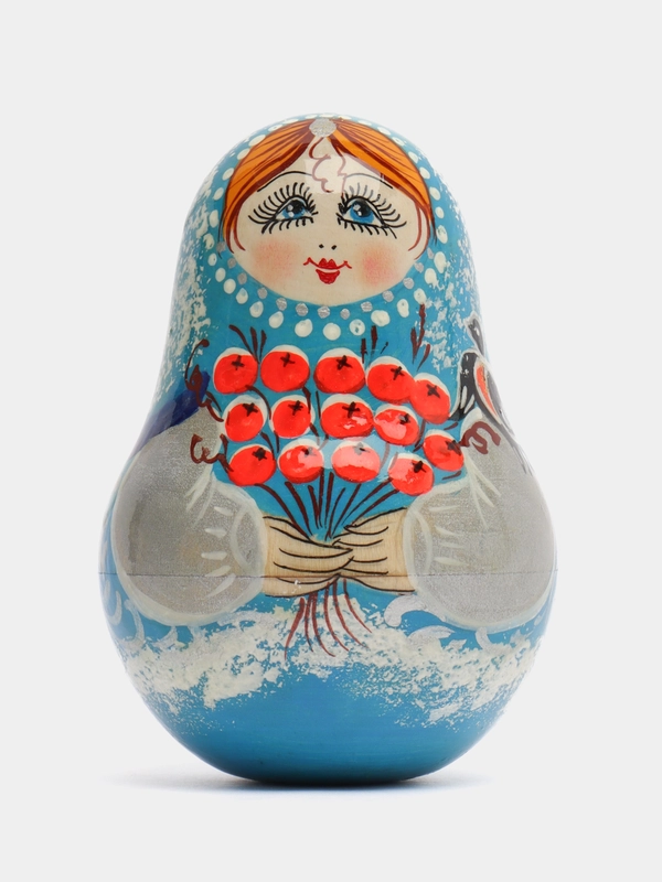 Неваляшка.Музыкальная игрушка.Из дерева