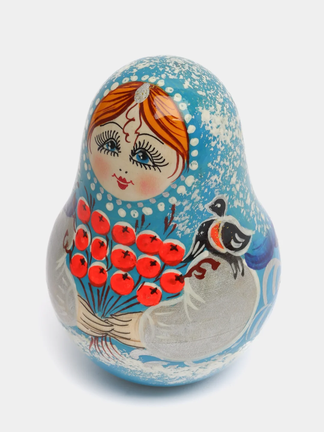Неваляшка.Музыкальная игрушка.Из дерева