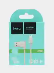 Кабель HOCO, USB - Micro USB, Lightning, Type-C, угол 90 градусов, загнутый для зарядки