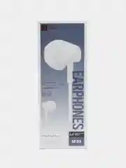 Белый наушники Проводные с Микрофоном / Гарнитура для Телефона / Jack 3.5 / Белые Черные