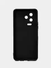 Черный чехол для Infinix Note 12 Pro (Инфиникс Нот 12 Про), Note 12 (Нот 12), силиконовый