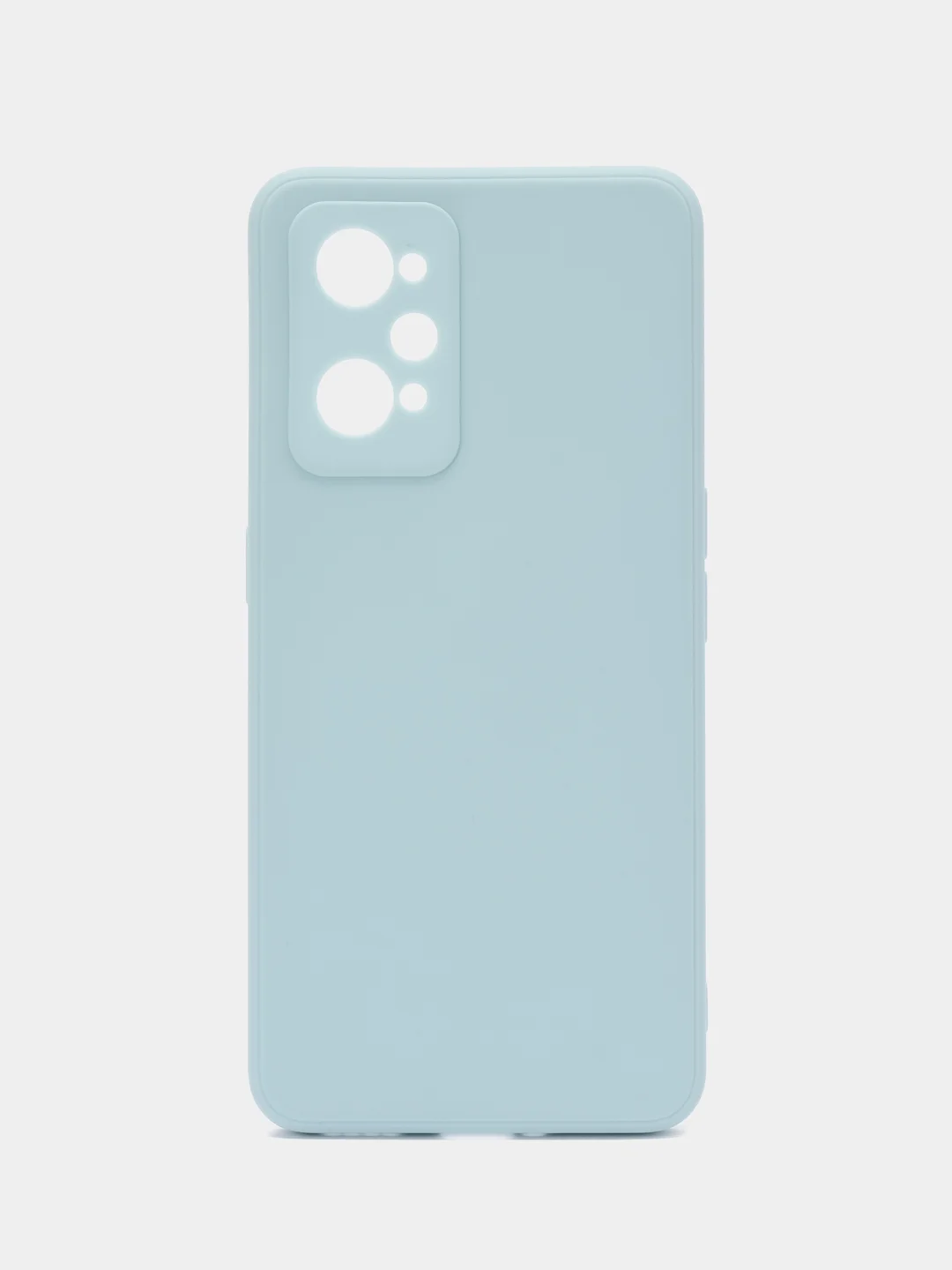 Светло-синий чехол для Realme GT Neo 2 / GT 2 / GT Neo 3T,  силиконовый с защитой камеры