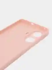 Пудровый силиконовый чехол для Realme 10 Pro+  / 10 Pro Plus (Реалми 10 Про Плюс 5 Джи), прозрачный