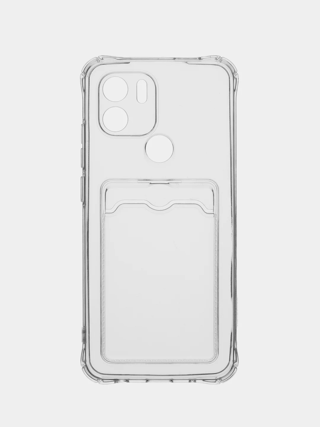 Прозрачный чехол для Xiaomi Redmi A1 (Сяоми Редми А1) силиконовый, с защитой камеры