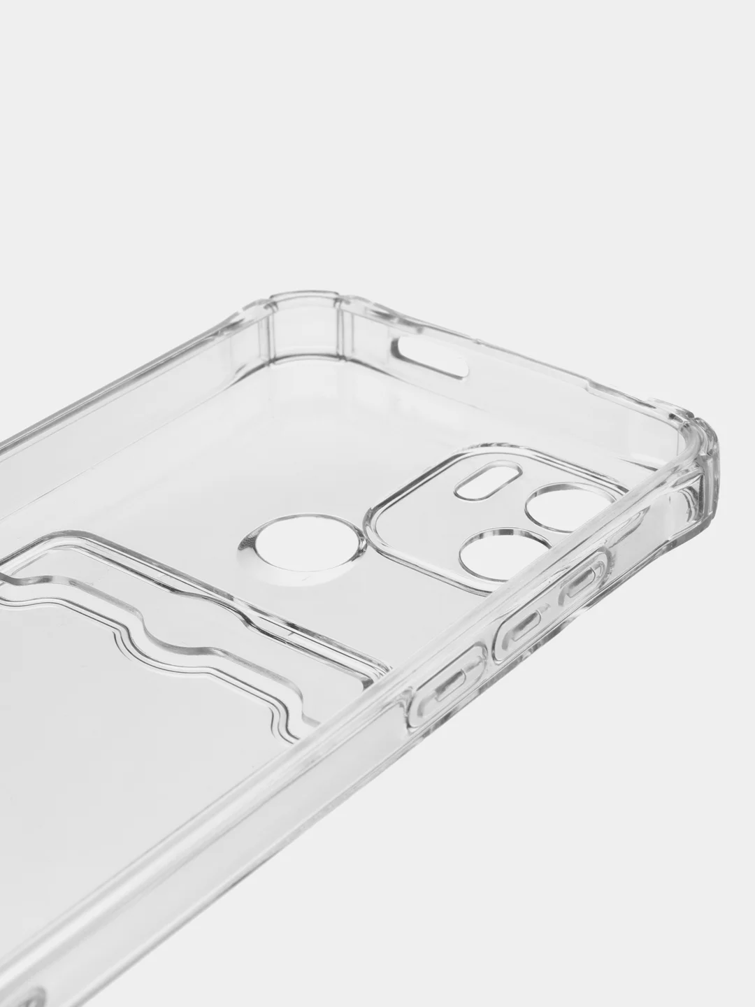 Прозрачный чехол для Xiaomi Redmi A1 (Сяоми Редми А1) силиконовый, с защитой камеры