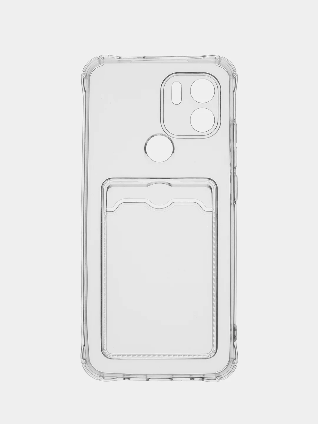 Прозрачный чехол для Xiaomi Redmi A1 (Сяоми Редми А1) силиконовый, с защитой камеры