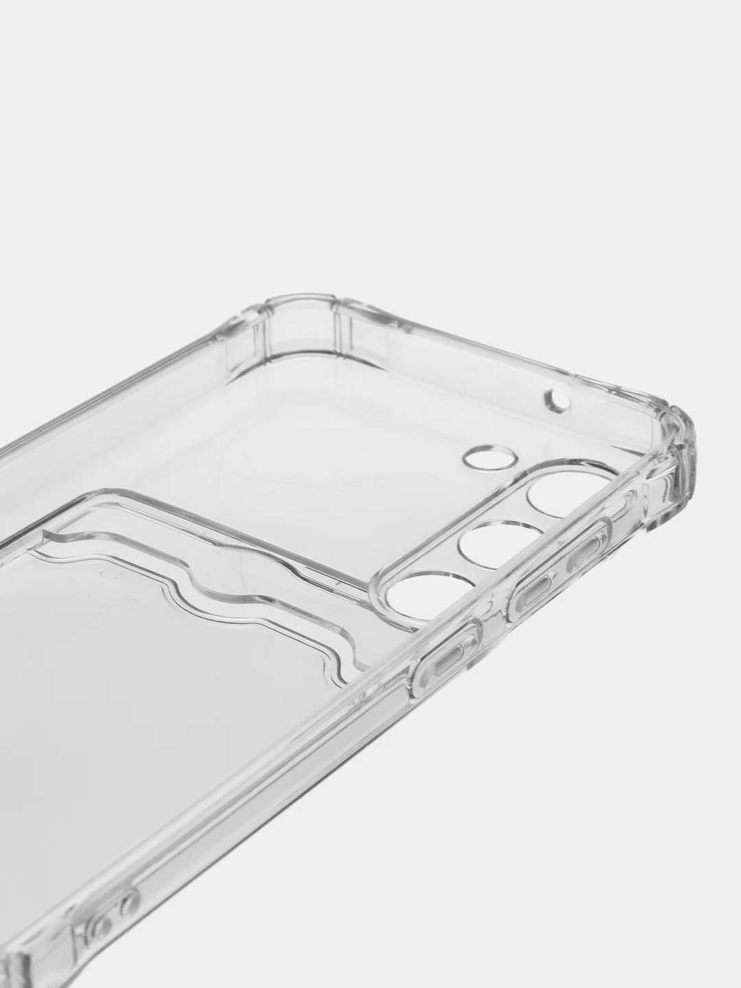 Прозрачный чехол на Samsung S23 (Самсунг С23), силиконовый прозрачный
