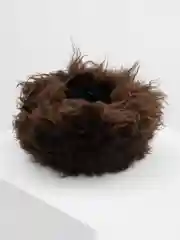 Черный папаха кавказская из натуральной овчины