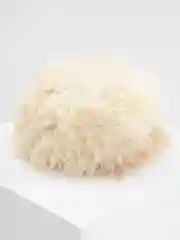 Белый папаха кавказская из натуральной овчины
