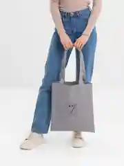 Серый сумка шоппер Рыбак