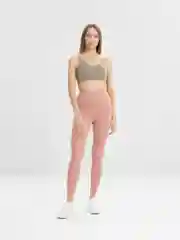 Пудровый легинсы спортивные, женские