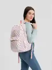 Рюкзак в шахматную клетку, унисекс