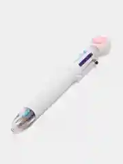 Конфетный ручка шариковая, многоцветная, со съемным колпачком, 6 в 1