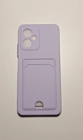 Зеленый чехол XIAOMI POCO X5 / Redmi NOTE 12 с защитой камеры и карман для пластиковой карты