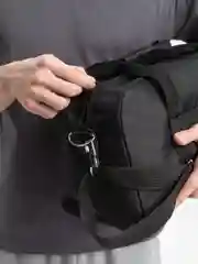 Черный дорожная сумка SKN