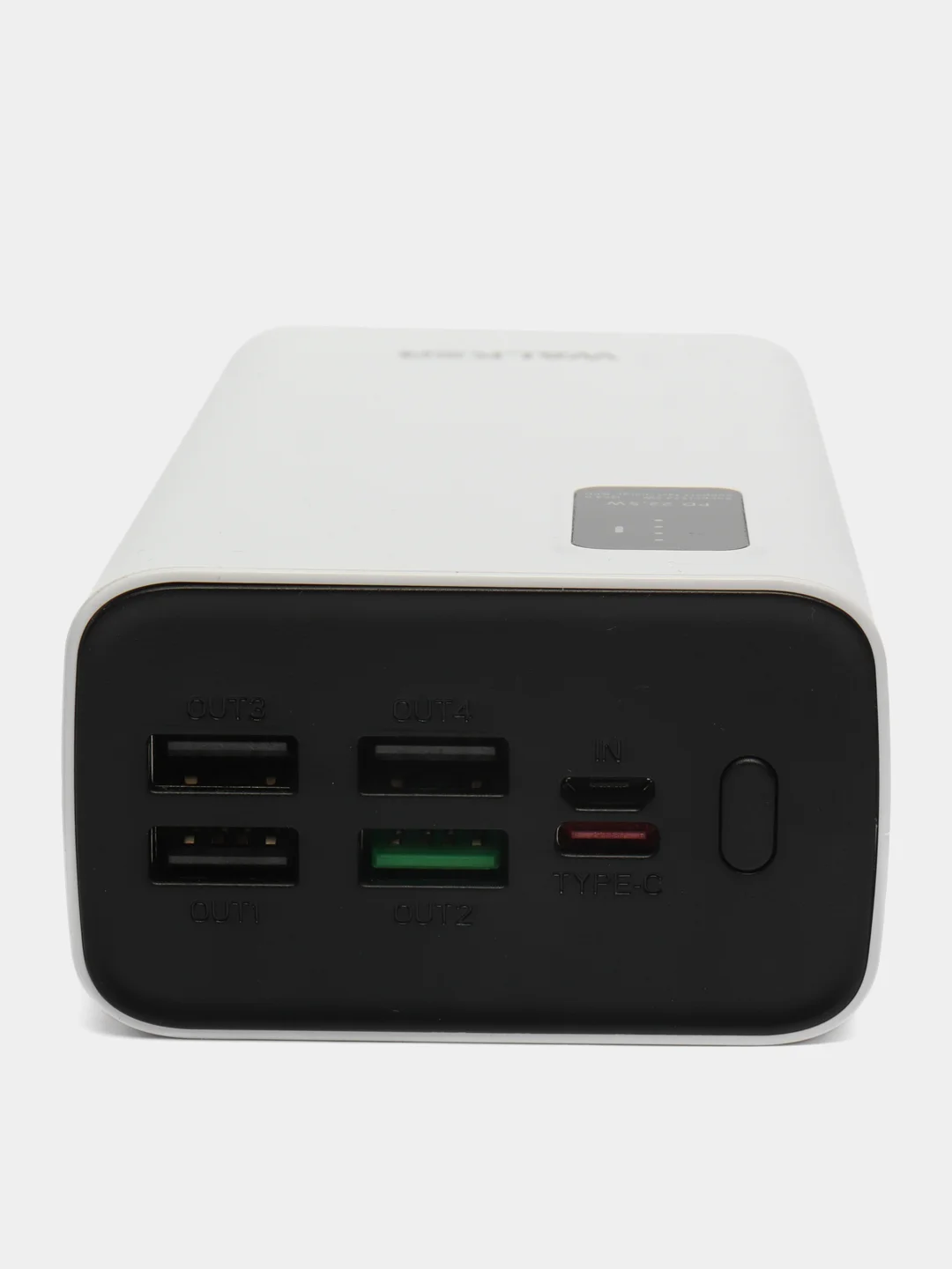 Белый внешний аккумулятор Walker WB-730, 30000 mAh, Power Delivery