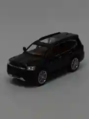 Бордовый металлическая модель Toyota Land Cruiser 300 в масштабе 1:24