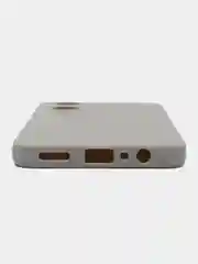 Серый чехол для Realme C33 (Реалми С33) силиконовый, матовый