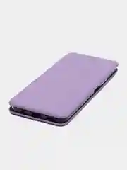 Сиреневый чехол книжка для Honor X7 (Хонор Х7)