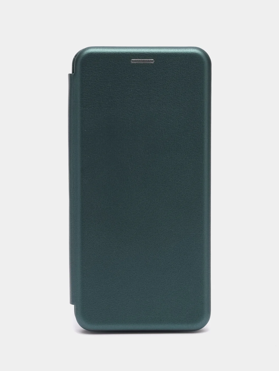 Тёмно-зелёный чехол-книжка для Tecno Spark 8C / Spark Go 2022