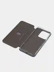 Тёмно-зелёный чехол-книжка для Tecno Spark 8C / Spark Go 2022