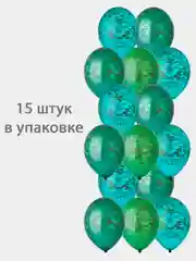 Черный воздушные шары на 23 февраля, 7 видов, 5 и 10 штук